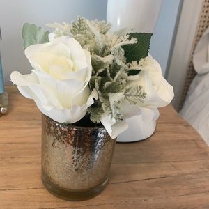 Faux Winter Flowers Pottery Barn